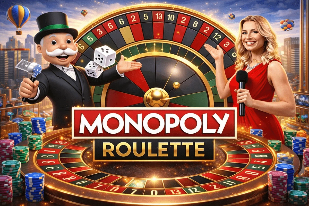 Monopoly Roulette - Hasbro लाइसेंस के तहत Evolution का live game show